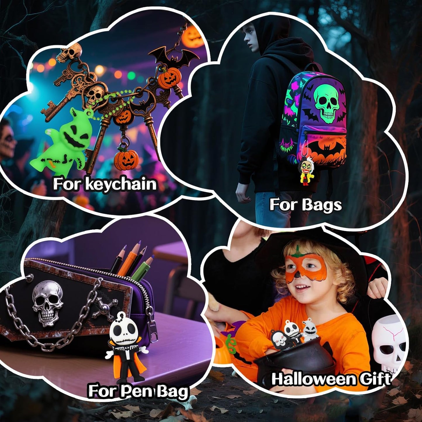 SWIND Christmas Advent Calendar 2026 - Horror Figures Countdown Calendar with 24 Collectible Dolls