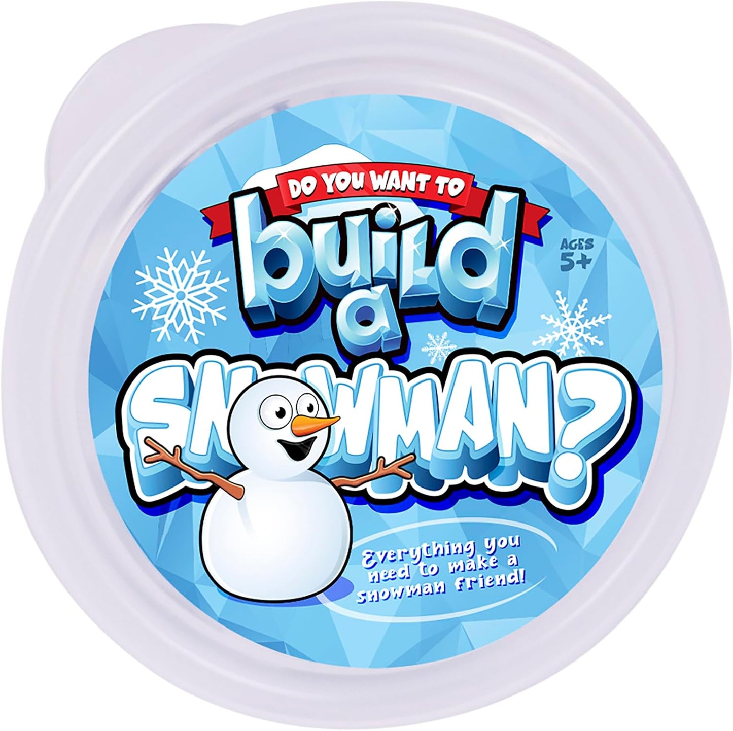 Kangaroo Build A Snowman Kit - 3 Pack Snowballs Toys for Kids | Winter Crafts & Outdoor Fun