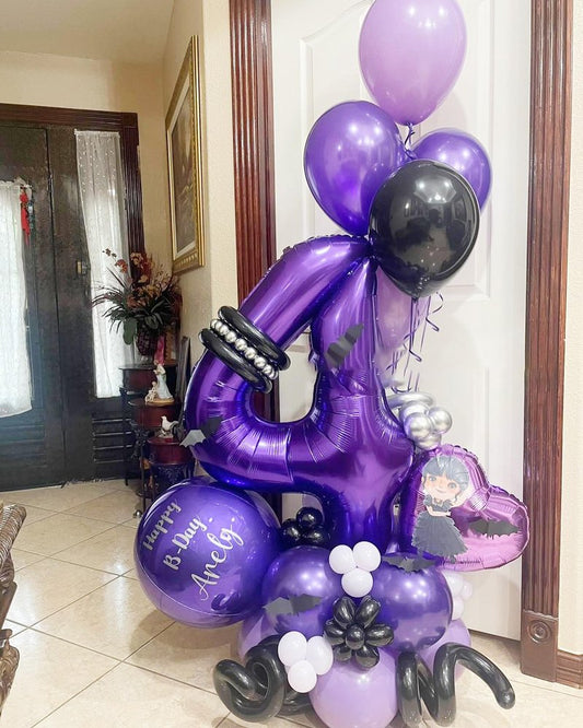 Purple Number 11 Balloon 40 inch, 11 Number Balloons, 11th Purple Birthday Decorations, 11 Year Old Girls Boys Party Supplies