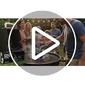 Electric Grill Brush 3-in-1 Kit with Red Wood Coating – Cordless BBQ Cleaner, Safe Metal Bristles, Waterproof & Dishwasher Safe