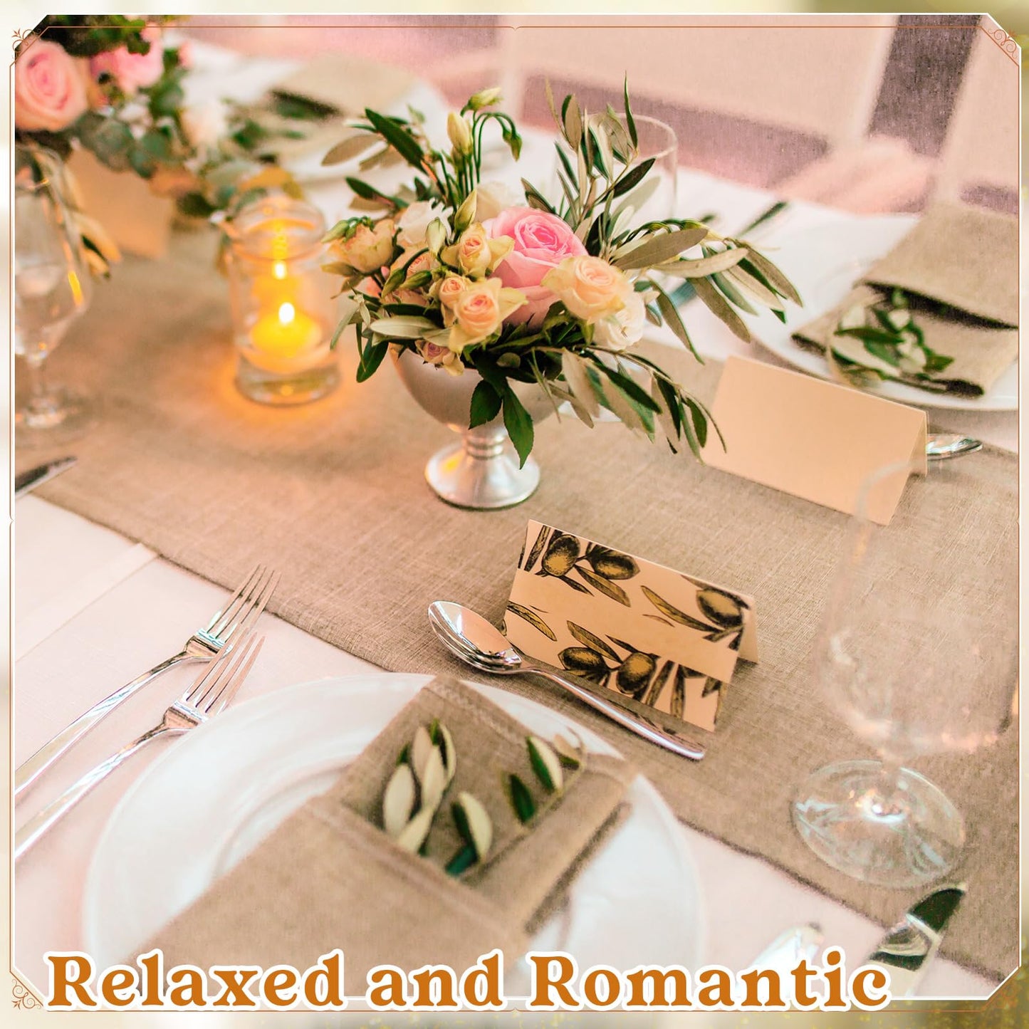 Preboun 6 Pack Wedding Rectangle Linen Tablecloth Bulk 60 x 102 Inch Polyester Faux Linen Tablecloths Washable Burlap Tablecloth for Birthday Farmhouse Dining Table Party (Natural Color,60*102 Inch)