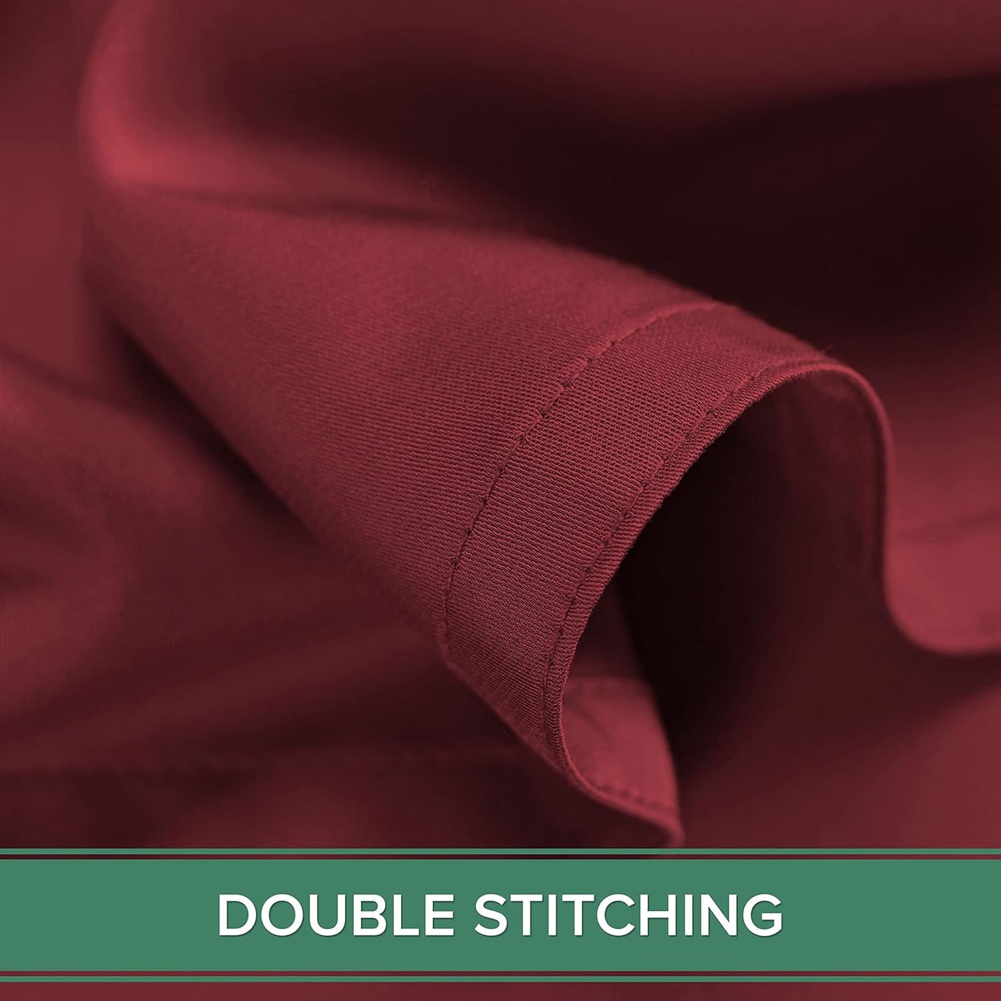 Pure Bamboo Queen Sheets - Luxuriously Soft 100% Organic Viscose Bed Sheet Set | Cooling Comfort in Merlot