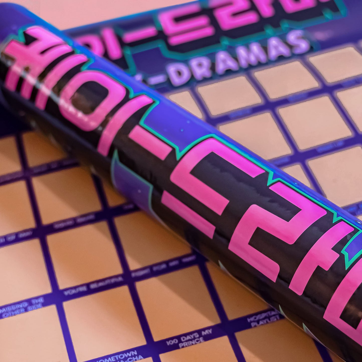 scrachit Top 100 Korean Drama Scratch Off Poster of All Time - K Drama Challenge Bucketlist - Perfect Korean Gifts for Kpop Lovers - 23" x 17"