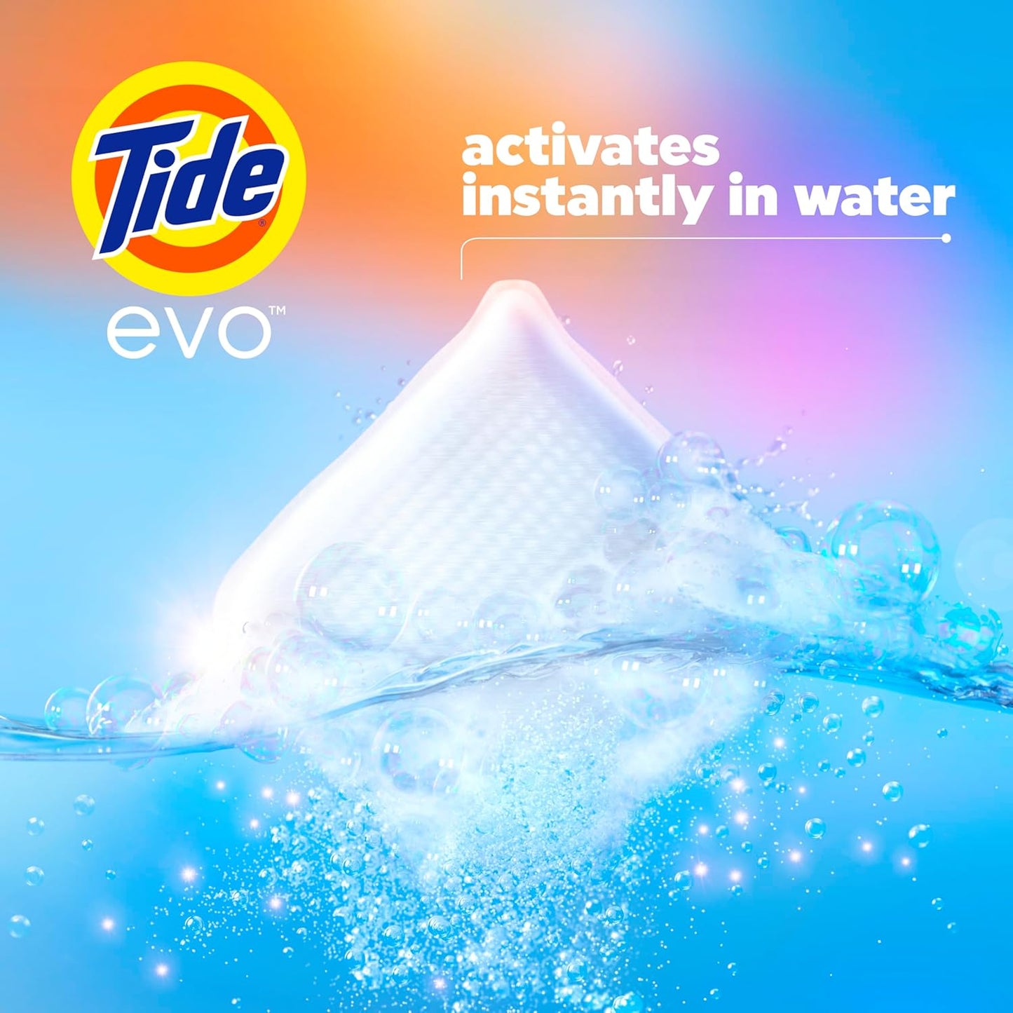 Tide Evo Original Scent Laundry Detergent - Concentrated HE Formula for All Machines | 42 Count