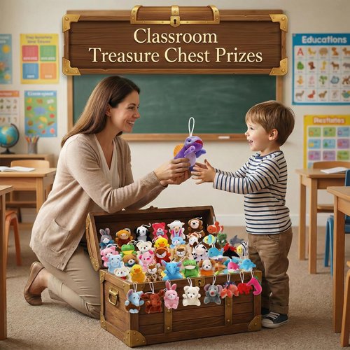 Destlife 72 Pack Mini Stuffed Animals, Small Stuffed Animals Bulk, Claw Machine Carnival Prizes, Kindergarten Graduation Gifts, Plush Toys for Classroom Treasure Box, Party Favors for Kid