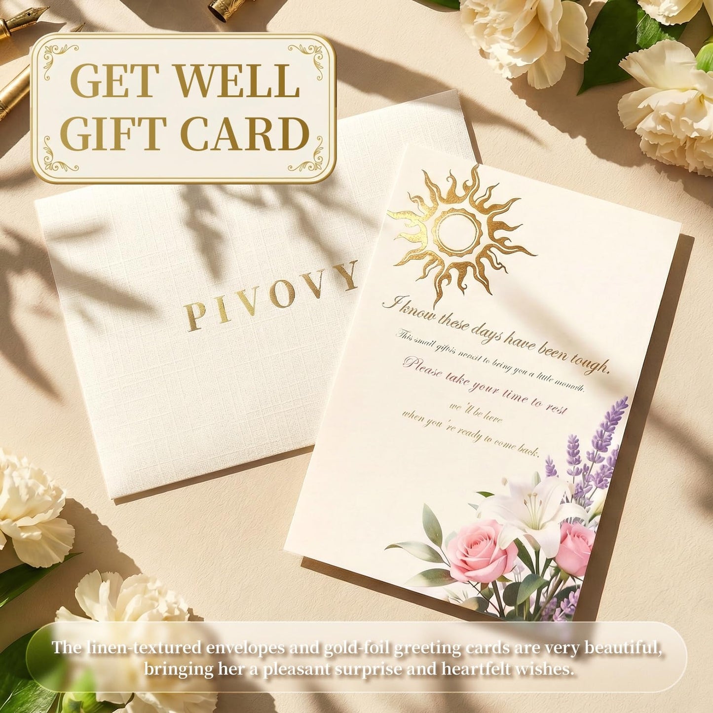 Get Well Gifts for Women New Mom Care Package, Care Package After Surgery Sympathy Gift Self Care Basket, Surgery Recovery Gift Feel Better Gifts for Women