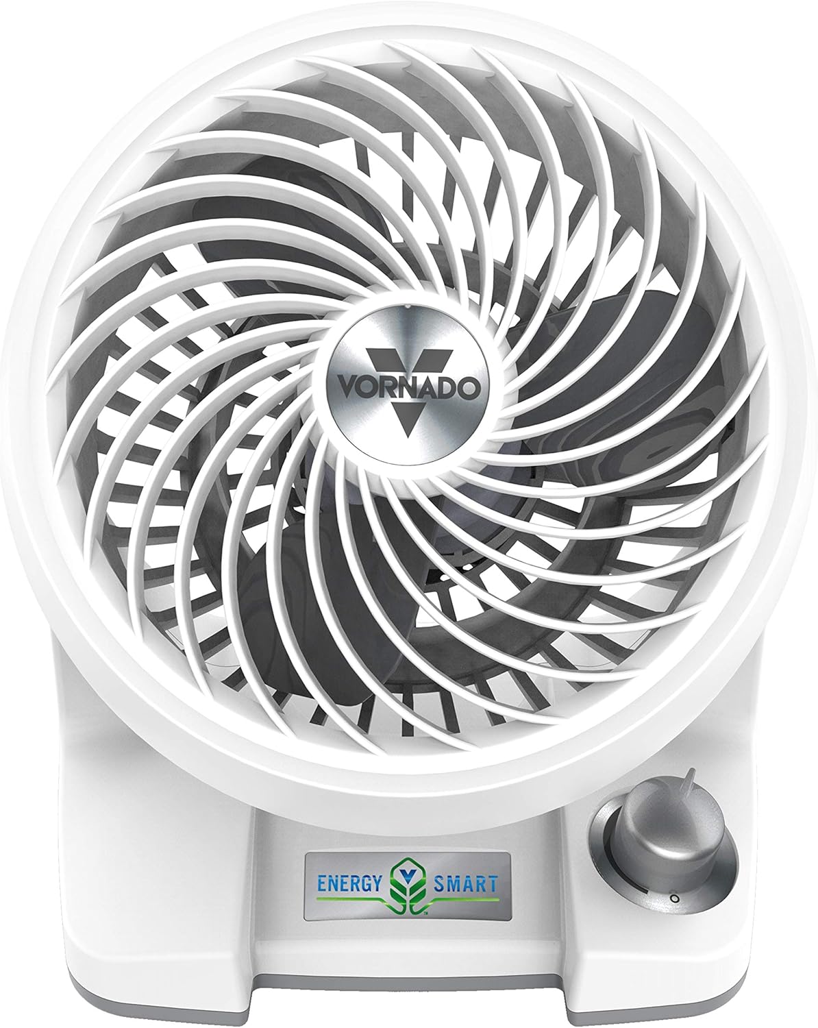 Vornado 133DC Compact Air Circulator - Energy Smart Design with Variable Speed & Quiet Operation | White