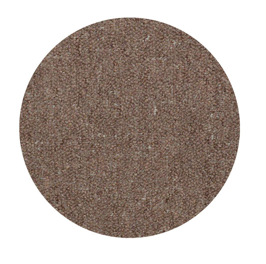 Home Queen Indoor Outdoor Commercial Brown Color Area Rug - 3' Round, (H-NEYLAND-3-ROUND-BROWN)