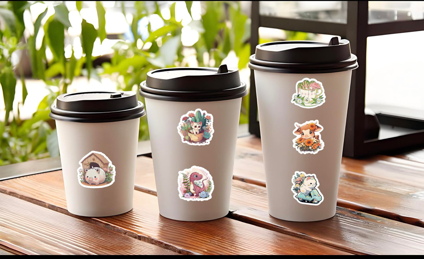 Happy Birthday Stickers, 100Pcs Cute Birthday Stickers for Water Bottle, Waterproof Laptop Skateboard Guitar Scrapbook Journalin