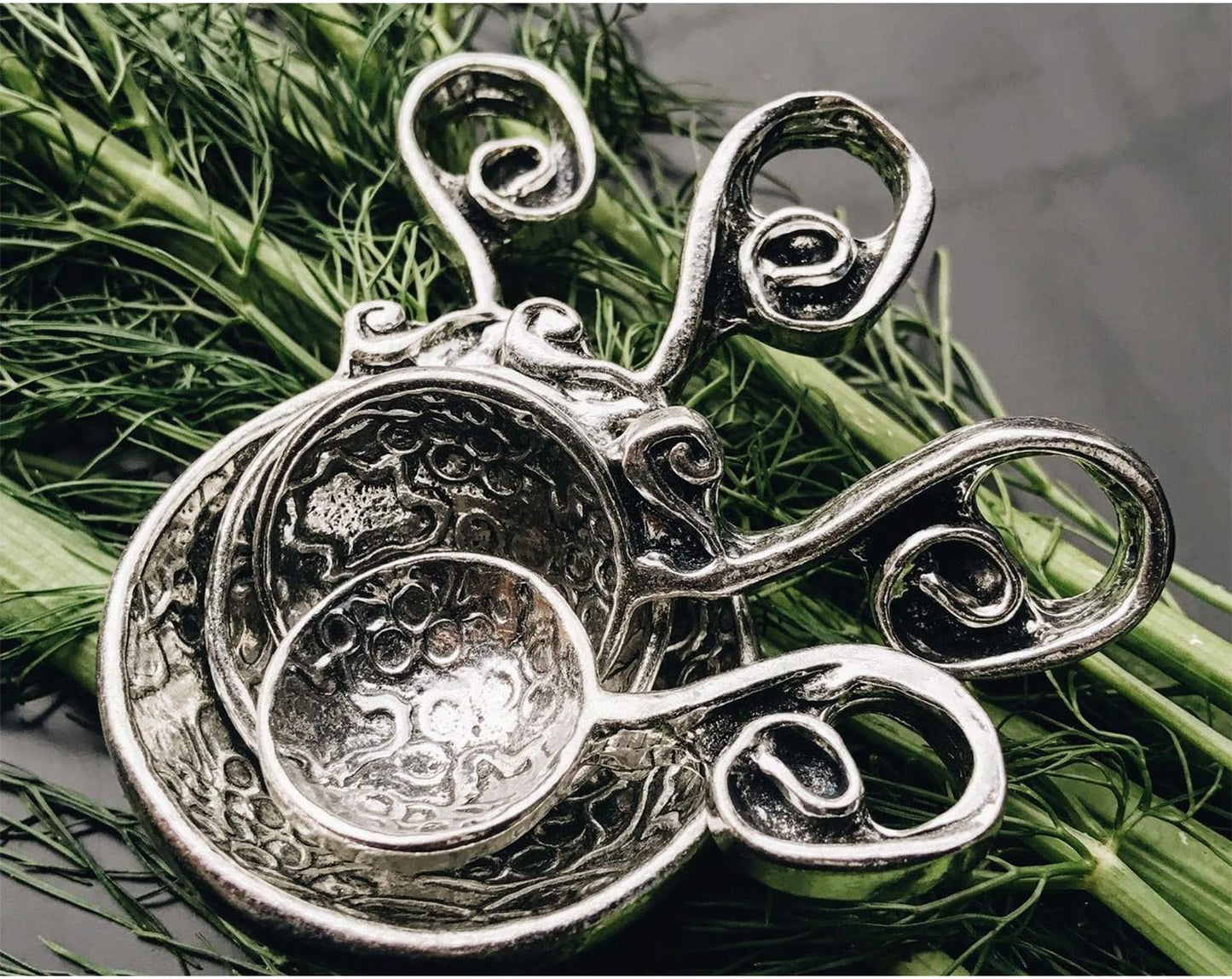 Crosby & Taylor Celtic Pewter Measuring Spoon Set