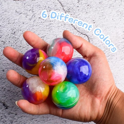 36-Pack Galaxy Slime Ball Kit – Party Favors for Kids, Stress Relief Squeeze Toys, Classroom Rewards, Goodie Bag Stuffers, Funny Gifts for Teens Boys Girls
