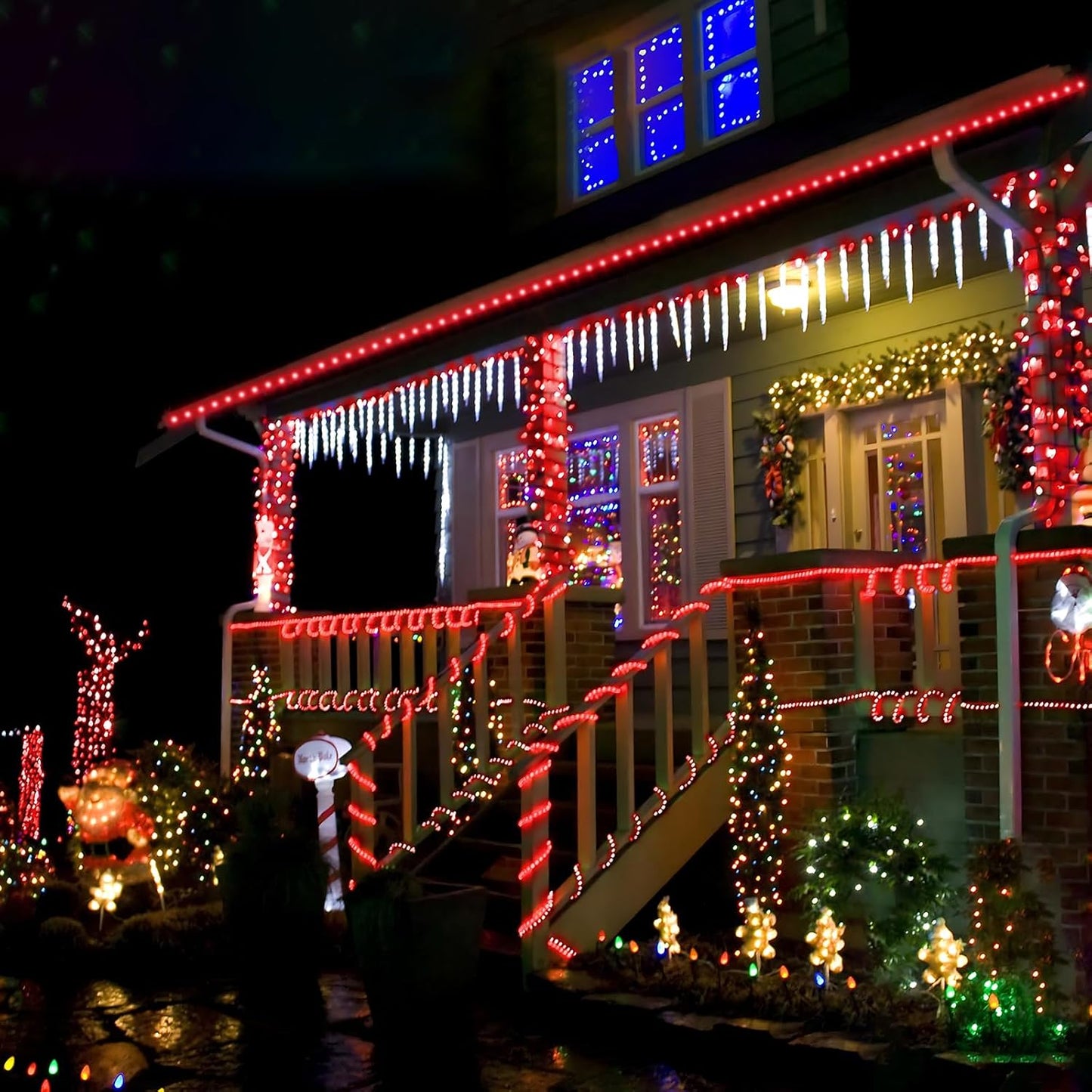 Skiennix 150ft LED Rope Lights - Waterproof, Connectable & Flexible Tube Lights for Indoor/Outdoor Decor (Red)