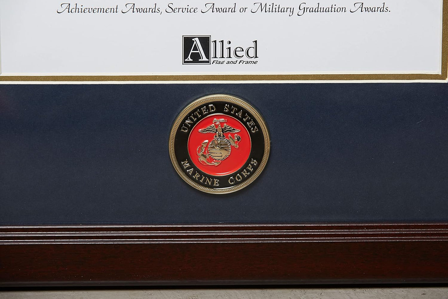 Allied Frame United States Army Certificate of Achievement Frame with Medallion - 8 x 10 inch
