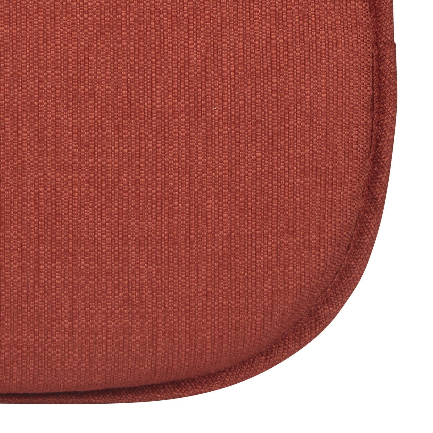 Klear Vu Gripper Omega Non-Slip Windsor Chair Cushions with Skid-Proof Seat Pad for Dining Room, Kitchen, and Office Use, 16x15 Inches, 4 Count (Pack of 1), Flame