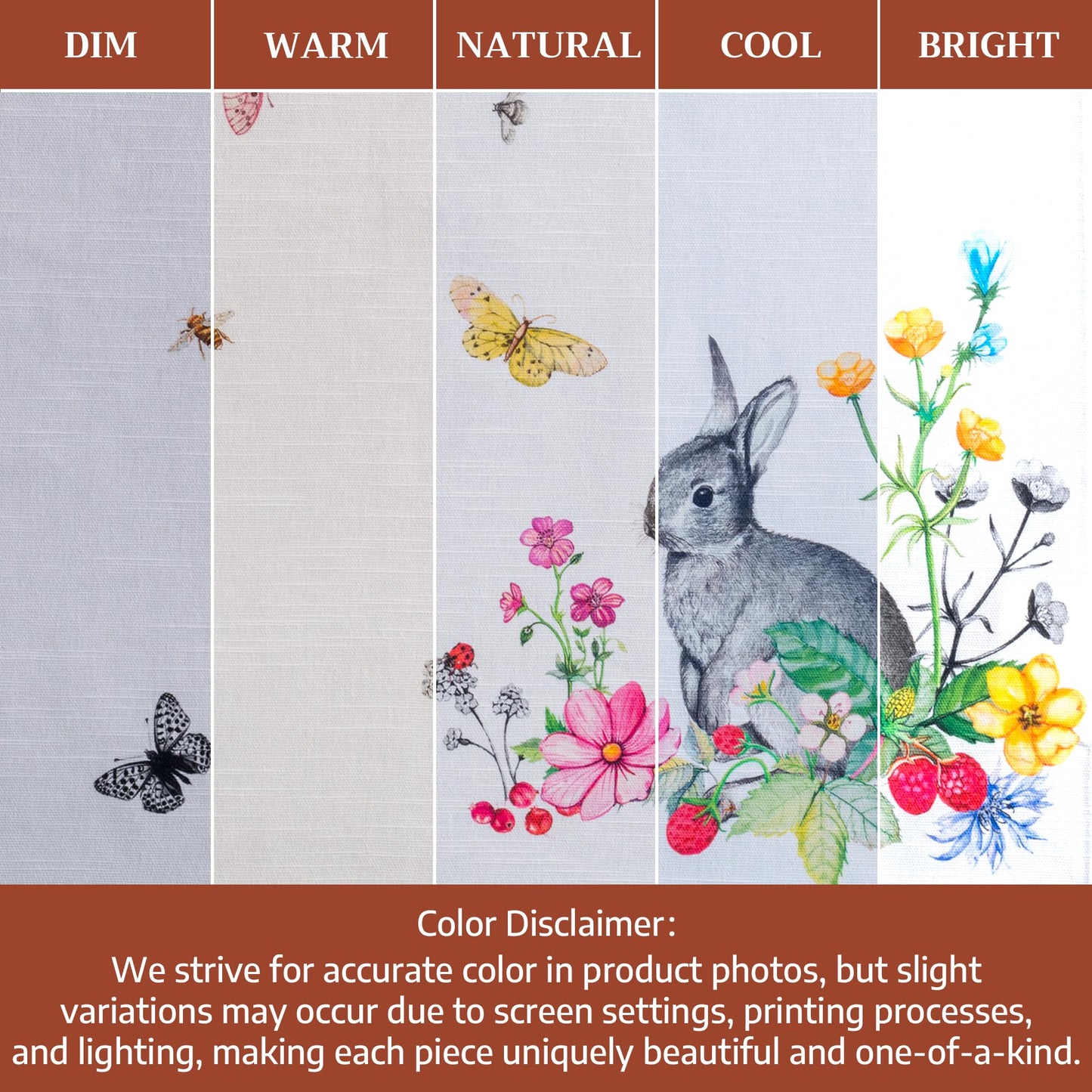 Maison d' Hermine Cloth Napkins Set of 4 100% Cotton Everyday Reusable Square Napkins Cloth Washable Dinner Party Wedding Restaurant Gifts for Mothers Day Spring/Summer (Printemps, 20" x 20")