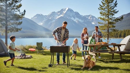 HOUSE AGAIN Grill Brush - Bristle-Free 304 Stainless Steel Head with Scraper | Safe BBQ Cleaner