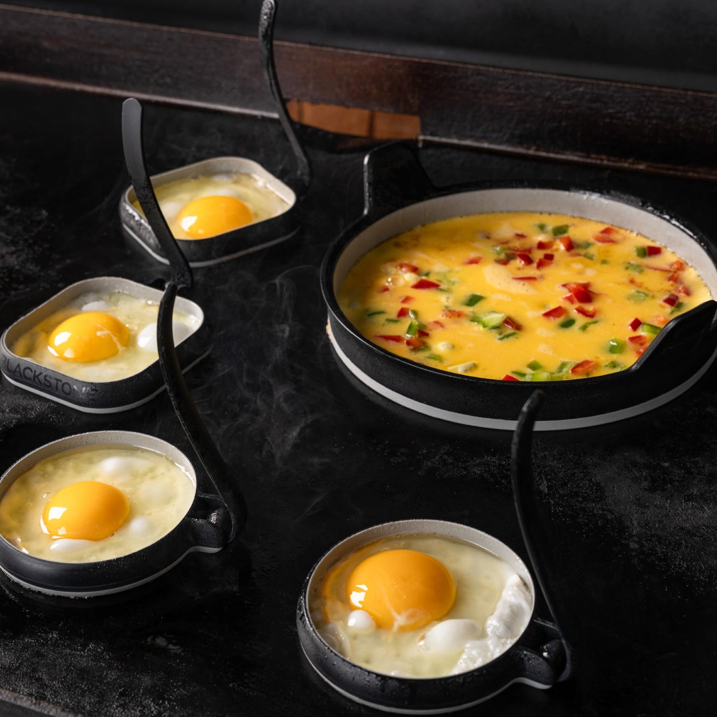 Blackstone Egg & Omelet Ring Kit, 7 Piece Set