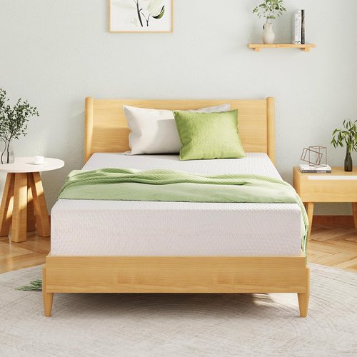 EGOHOME Full Size Memory Foam Mattress - 8 Inch Cooling Gel Bed Mattress | Medium Firm Support, 75''L x 54''W