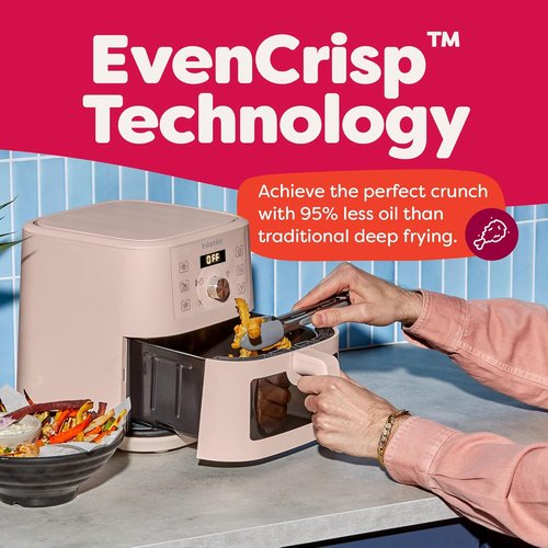 Instant Pot VORTEX 6-in-1 Mini Air Fryer - 4 Qt with Custom Programs for Air Frying, Broiling & More