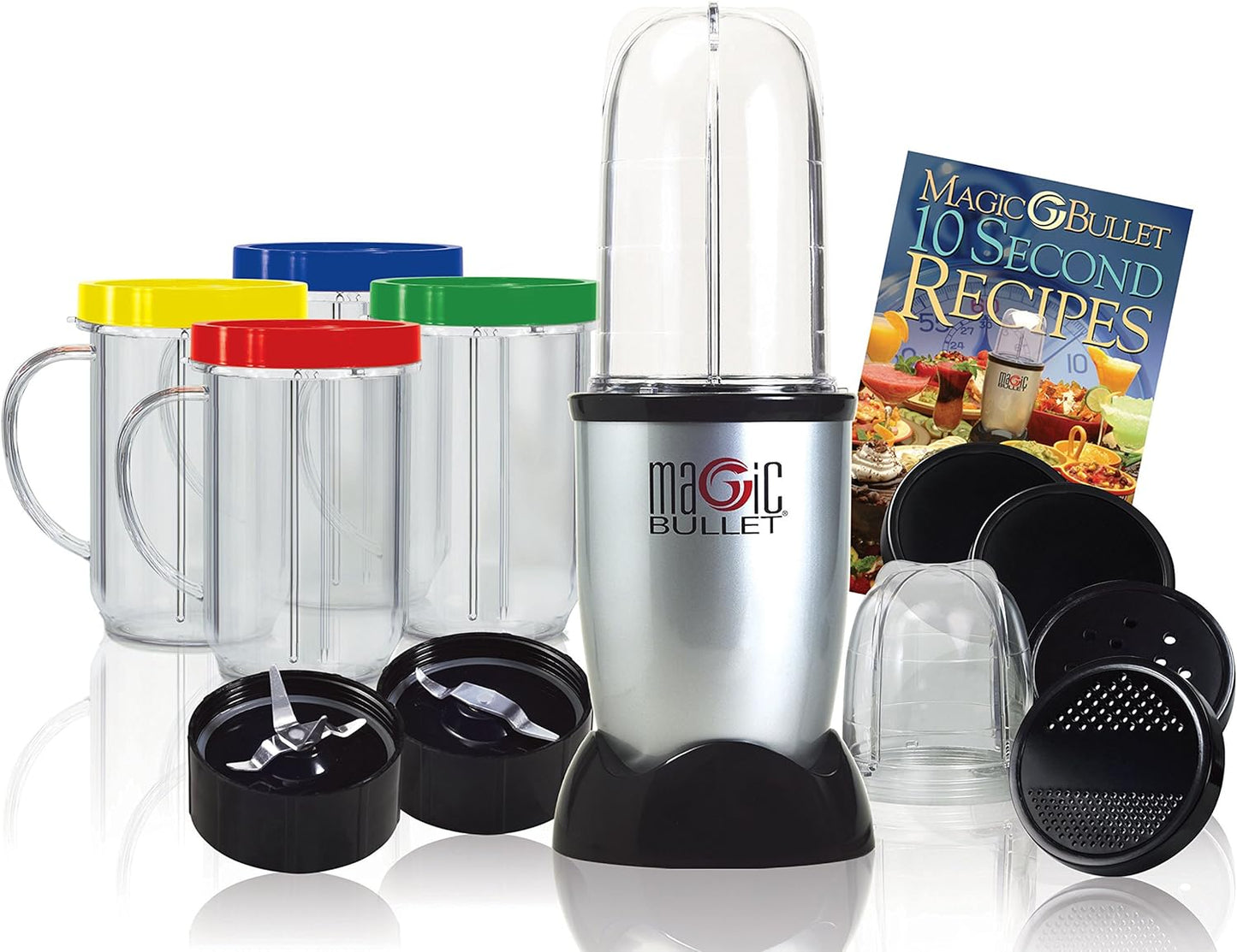 Magic Bullet MBR-1701 Mixing Set - 17-Piece Kitchen Blender Set for Quick Meal Prep
