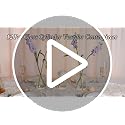 10 Inch Glass Cylinder Vases Set of 12 for Centerpieces - Minimalist Flower Arrangements