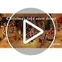 Pextian 1000g Fake Snow for Christmas Decor, Fluffy Winter Wonderland Indoor Snow