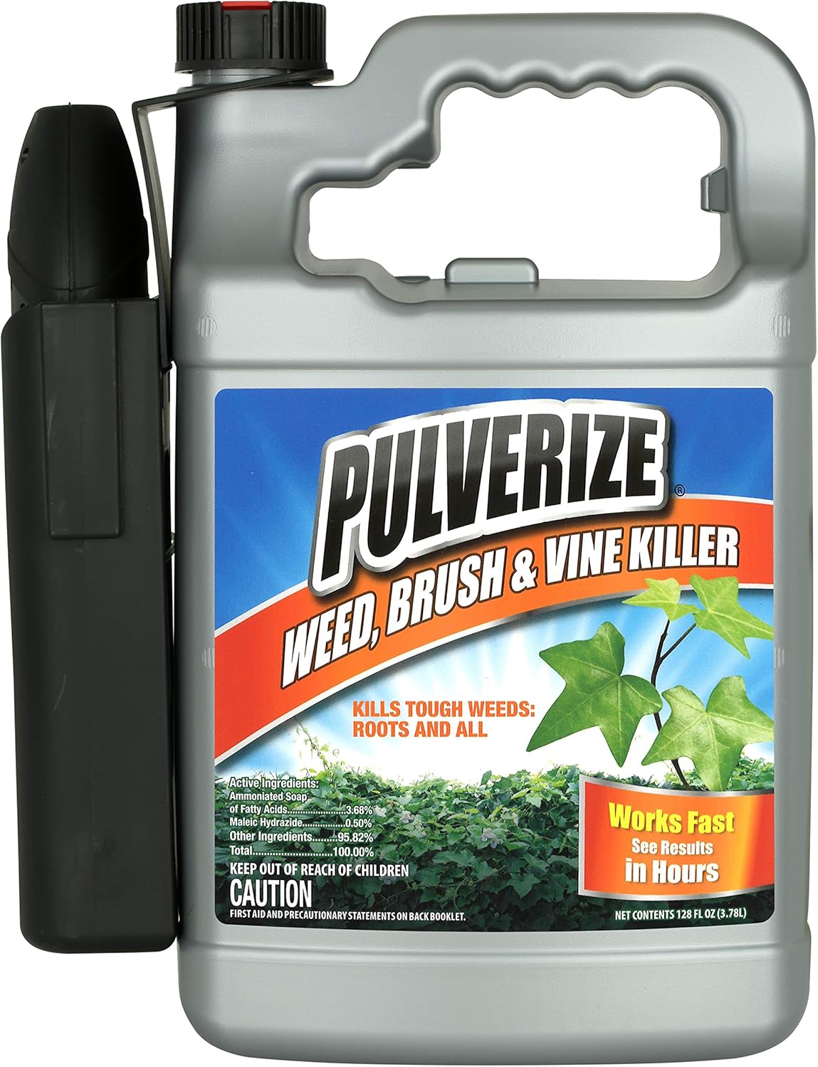 Pulverize Weed Killer - Ready to Use Brush & Vine Formula | Clear 128 oz