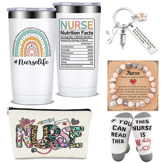 Fufandi Nurse Gifts for Women - Nurse Practitioner Gifts - Nurse Christmas Gifts - Nurses Birthday, Appreciation, Week Day Gifts for Nurses, Doctors, Assistant - Nurse Tumbler