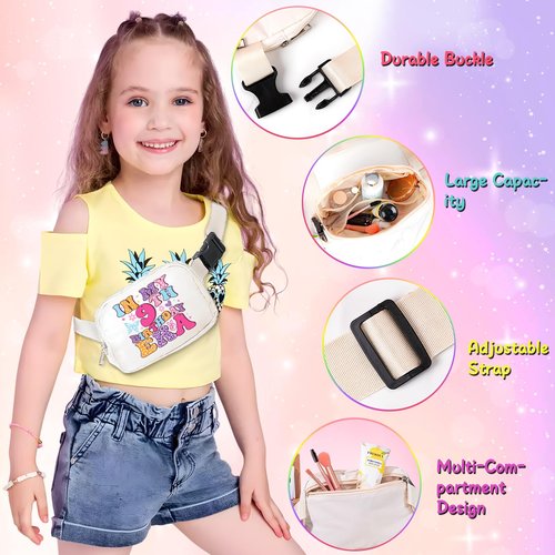 Frerdui 9 Year Old Girl Birthday Gifts, Cute Presents for 9 Year Old Girls, Tween Girl Gift Basket for 9th Daughter, Sister, Niece, Granddaughter, 6-Piece Set