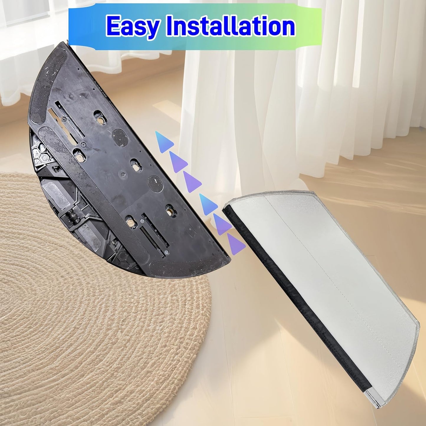 Shark Replacement Mop Pads - Washable & Reusable Microfiber for AV2800ZE, RV2820YE, RV2820ZE & More