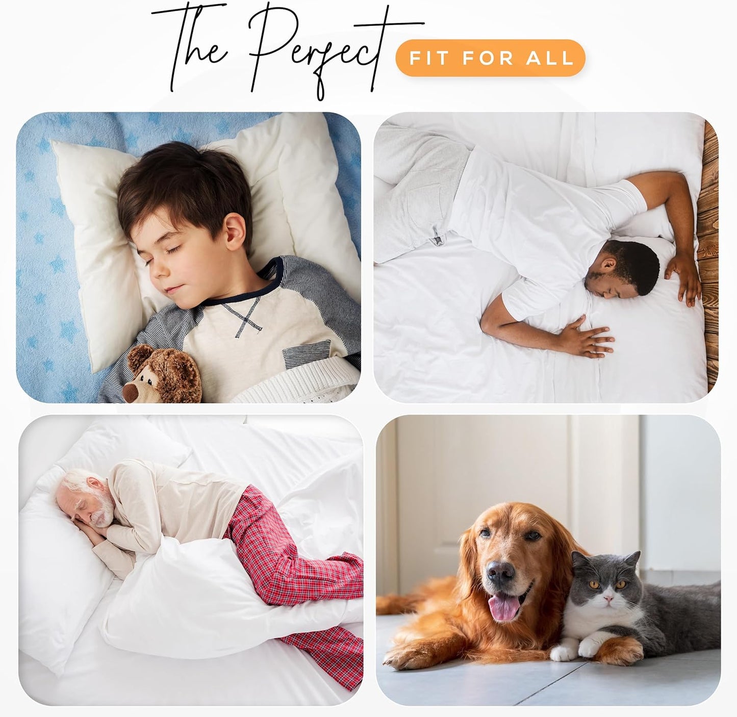 Utopia Bedding Waterproof Washable Underpads - Heavy Absorbency Bed Pads for Adults & Pets | 34" x 36" (Pack of 4)