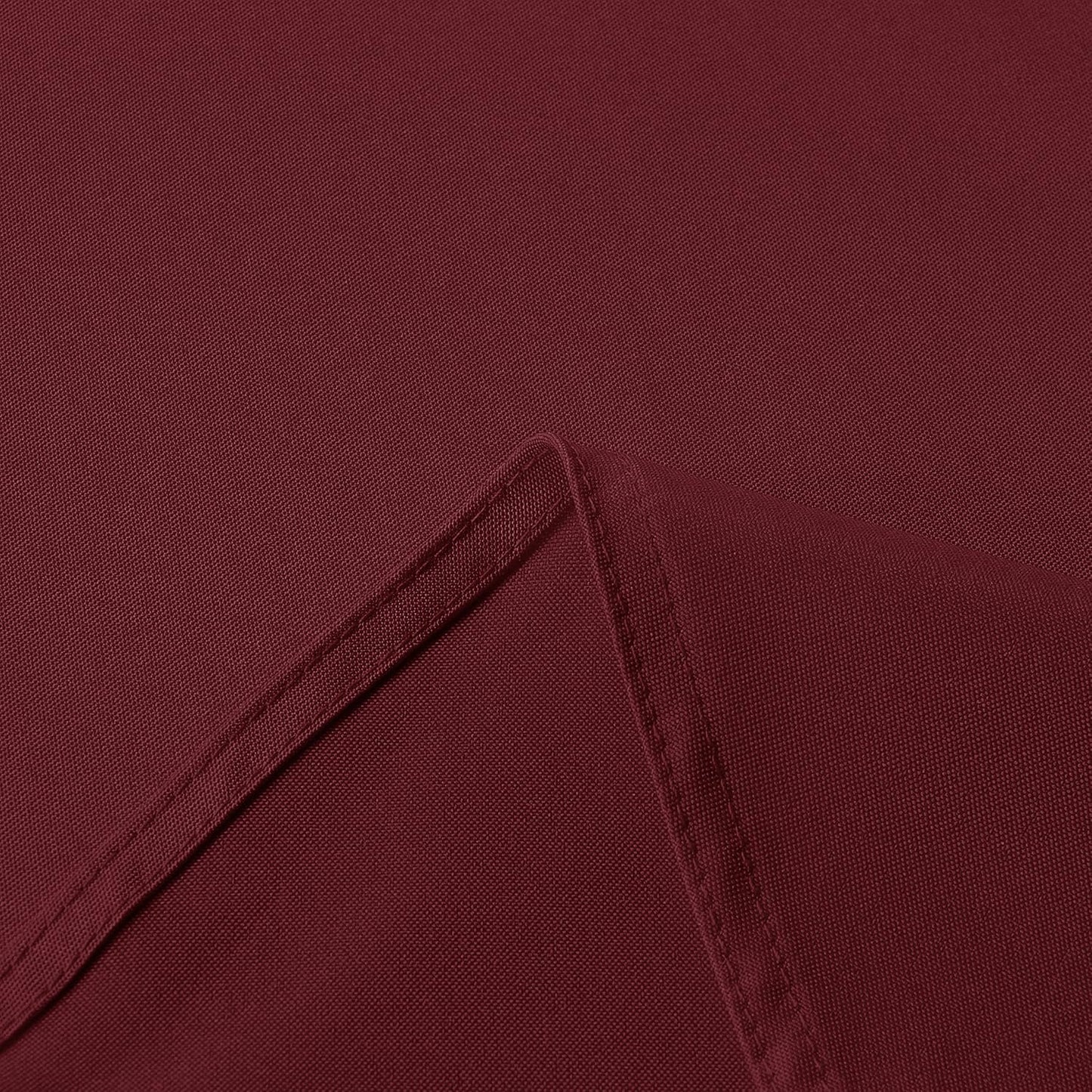 sancua Rectangle Tablecloth - 54 x 120 Inch - Stain and Wrinkle Resistant Washable Polyester Table Cloth, Decorative Fabric Table Cover for Dining Tables, Buffet Parties and Camping, Burgundy