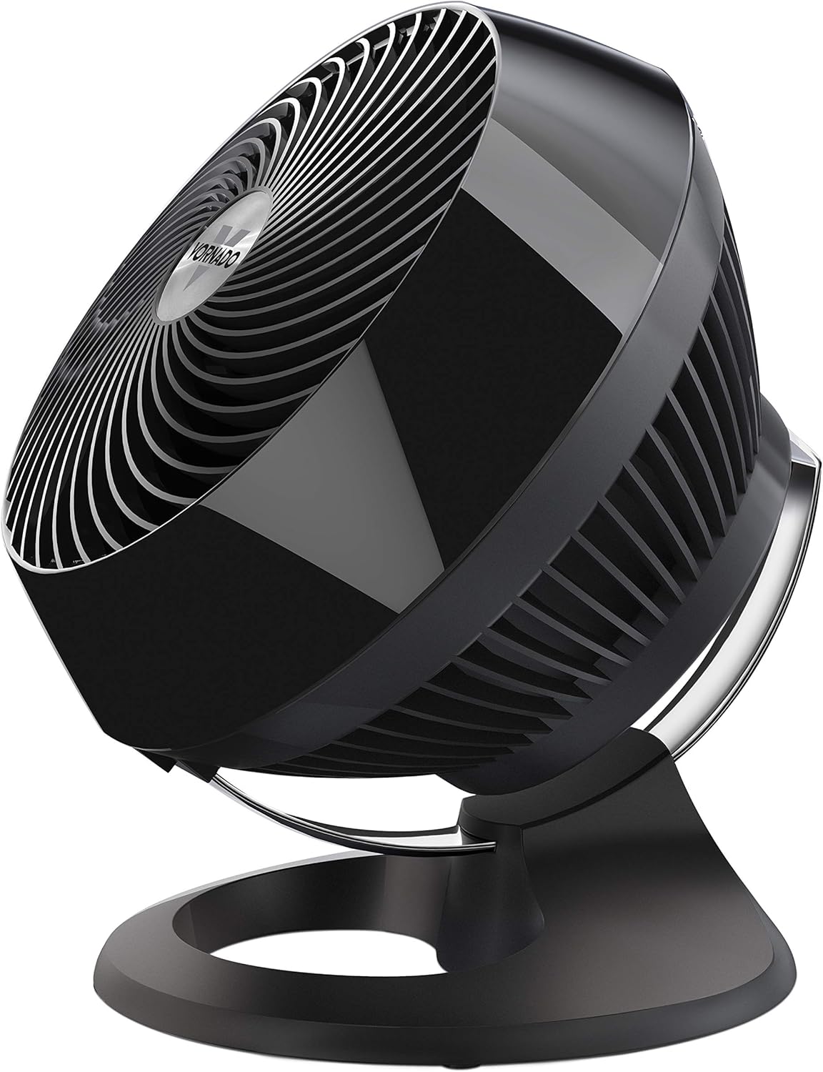 Vornado 660 Air Circulator Fan - 4-Speed Whole Room Cooling with 90-Degree Tilt | Quiet Black Design