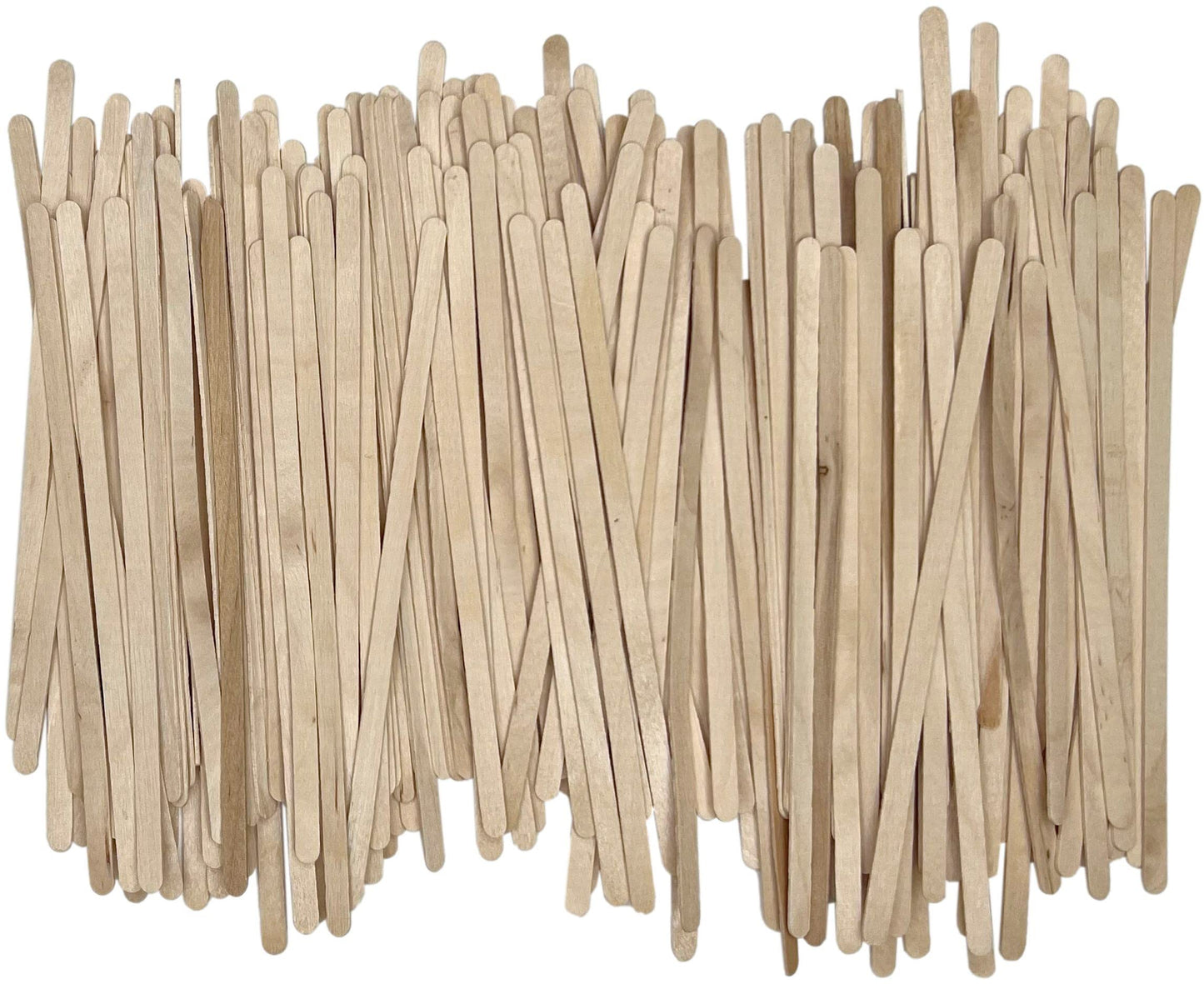 [1,000 Count] Birch Wood Stir Sticks for Coffee Bar, Wooden Stir Sticks for Coffee 5.5 Inch Length (Natural)
