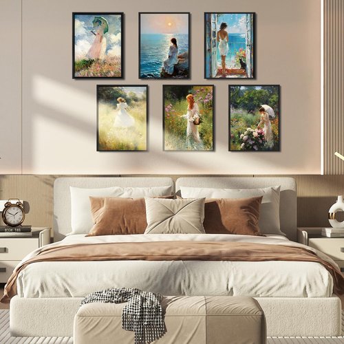 Custom Canvas Prints by [Brand Name] - Transform Your Photos Into Framed Wall Art | Ideal Home Décor (12x16, Black Metal Frame)