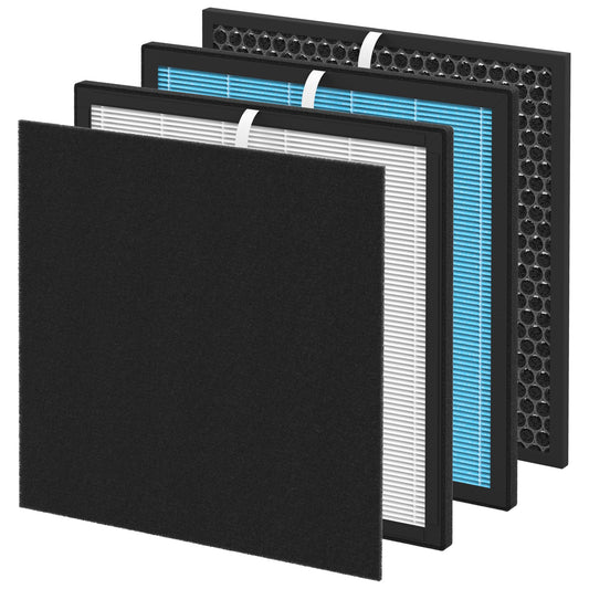 1 Pack 10L Pro HEPA Replacement Filter Kit Compatible with Okaysou AirMax 10L Pro and Aiibot-A300 Air Cleaner Purifier