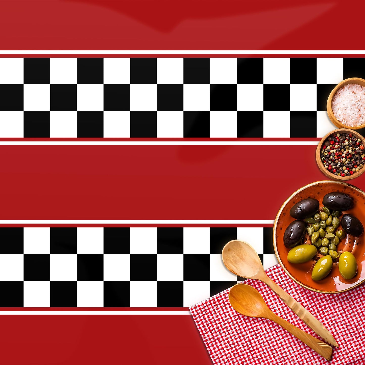 3 Pack Checkered Race Car Tablecloths - Race Car Birthday Party Decorations Kids' Party Tablecovers 54"x108" Rectangular Disposable for Boys Birthday Baby Shower
