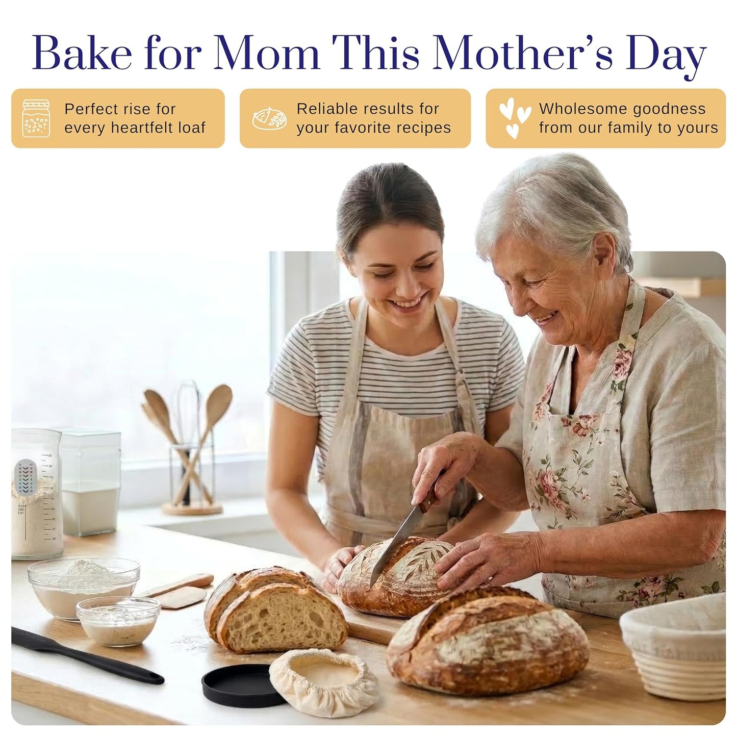 Captain Sourpants San Francisco Sourdough Starter Culture - 100+ Year Old Heirloom Kit for Bread, Pizza & More | Easy Instructions Included