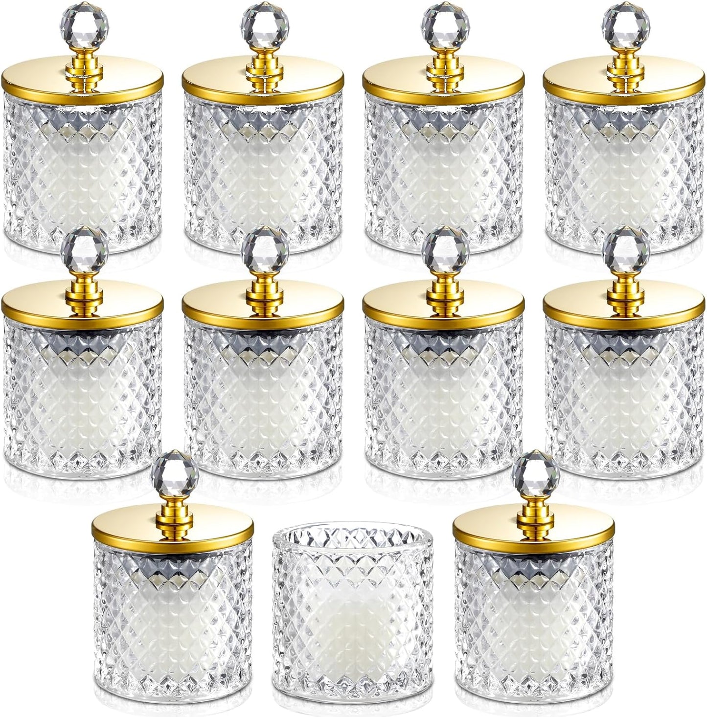 12 Pack Wedding Candle Favors for Guests in Glass Personalized Favors Candles Bulk Souvenirs Bridal Proposal Gift Thanks for Coming Wedding Party(Stylish Style)