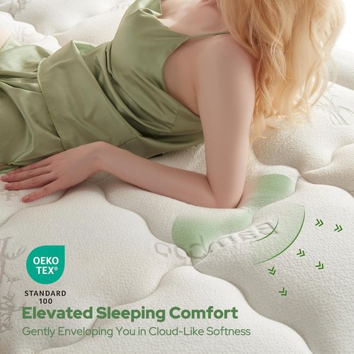 BEDLORE Twin Mattress Topper - Soft Bamboo Viscose Pillow Top for Back Pain Relief | Fits 6-15 Inch Mattresses