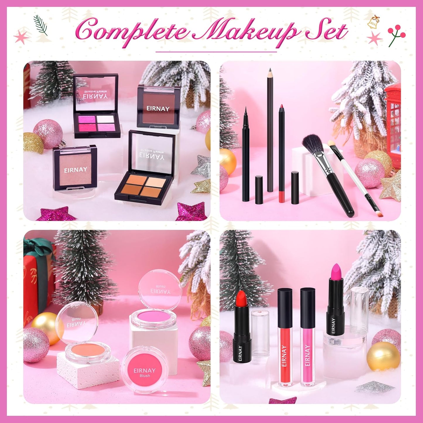 Skiennix Makeup Advent Calendar 2025 - 24 Days of Holiday Surprises for Women & Teens