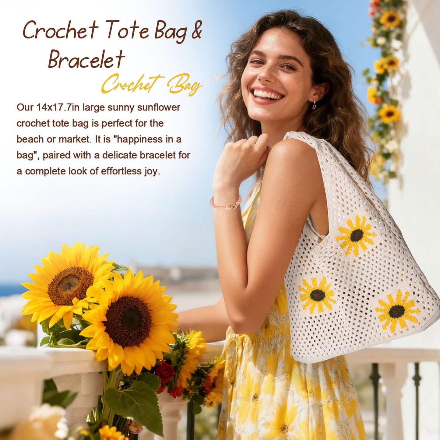 Sunflower Birthday Gifts for Women Self Care Gift - Sending Sunshine Gift Box Get Well Soon Sympathy Gift Basket for Women Care Package, Mothers Day Inspirational Gifts for Mom Wife Sister Friends