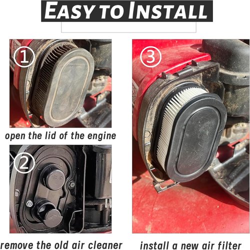 B&S Air Filter - Compatible Replacement for 798452 & 334404 - Fits TB110, TB200, TB230 Lawnmowers - 2 Pack