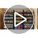 JKsmart 2-Tier Stackable Can Organizer Set - Adjustable Pantry Dispenser, Large Capacity, 4 Pack