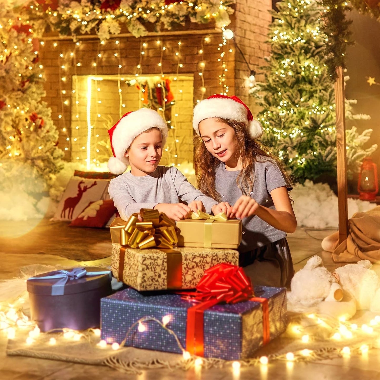 Minetom 21FT Battery Operated String Lights - 60 LED Waterproof Globe Fairy Lights with Remote | Warm White for Indoor & Outdoor Decor