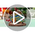 Hippie Christmas Ornament 2026 - Boho Decor for Women & Men, Peace & Love Design