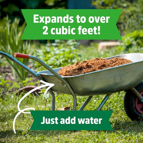 Back to The Roots Organic Coir - 51 Quart Expanding Soil for Seeds & Potting Success