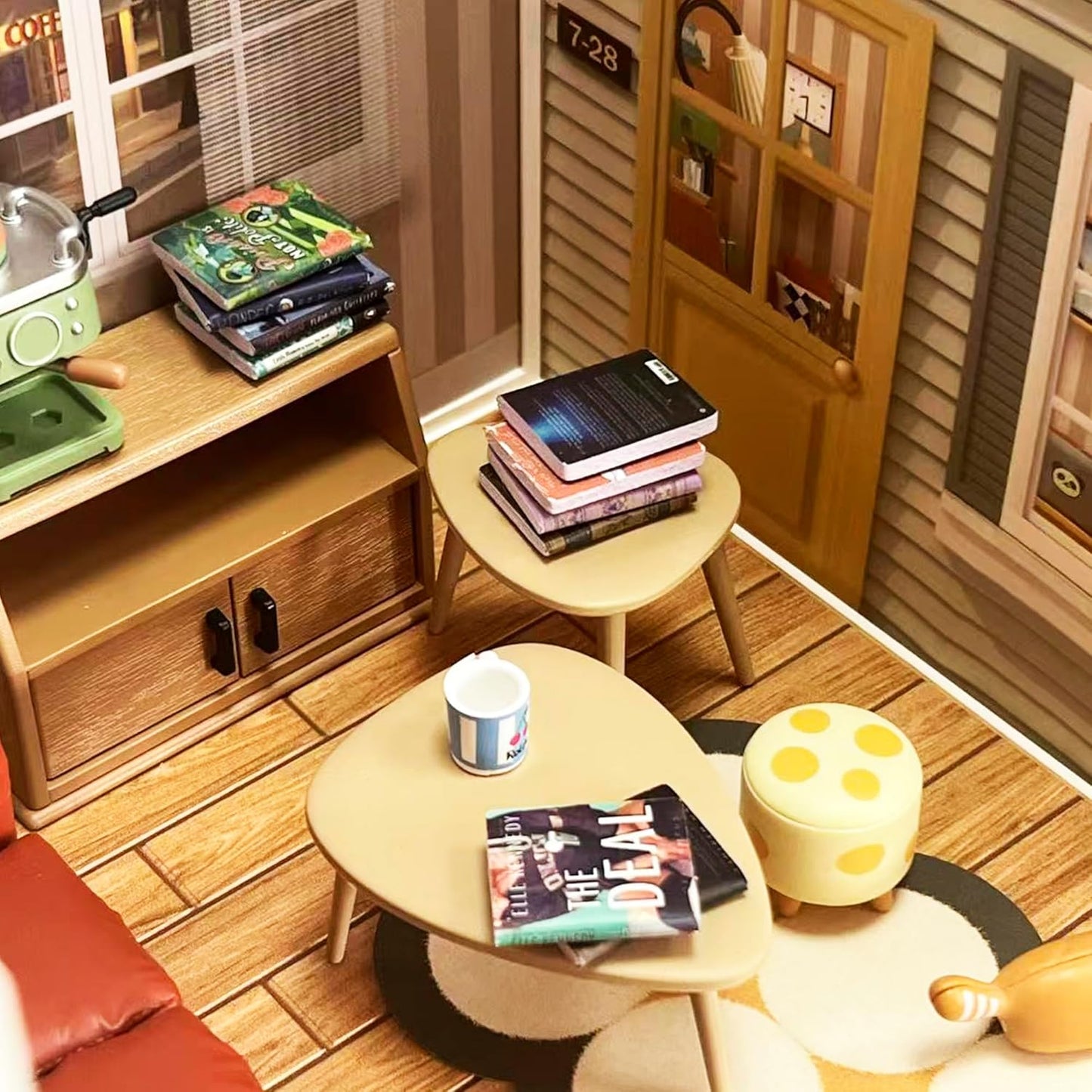 Skiennix Miniature Books Set - 200 PCS for Dollhouse Decor & DIY Crafting | Perfect for Anxiety Bookshelf