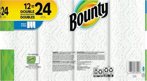 Bounty Select-A-Size Paper Towels - 2-Ply, 110 Sheets Per Roll | Super Absorbent & Durable