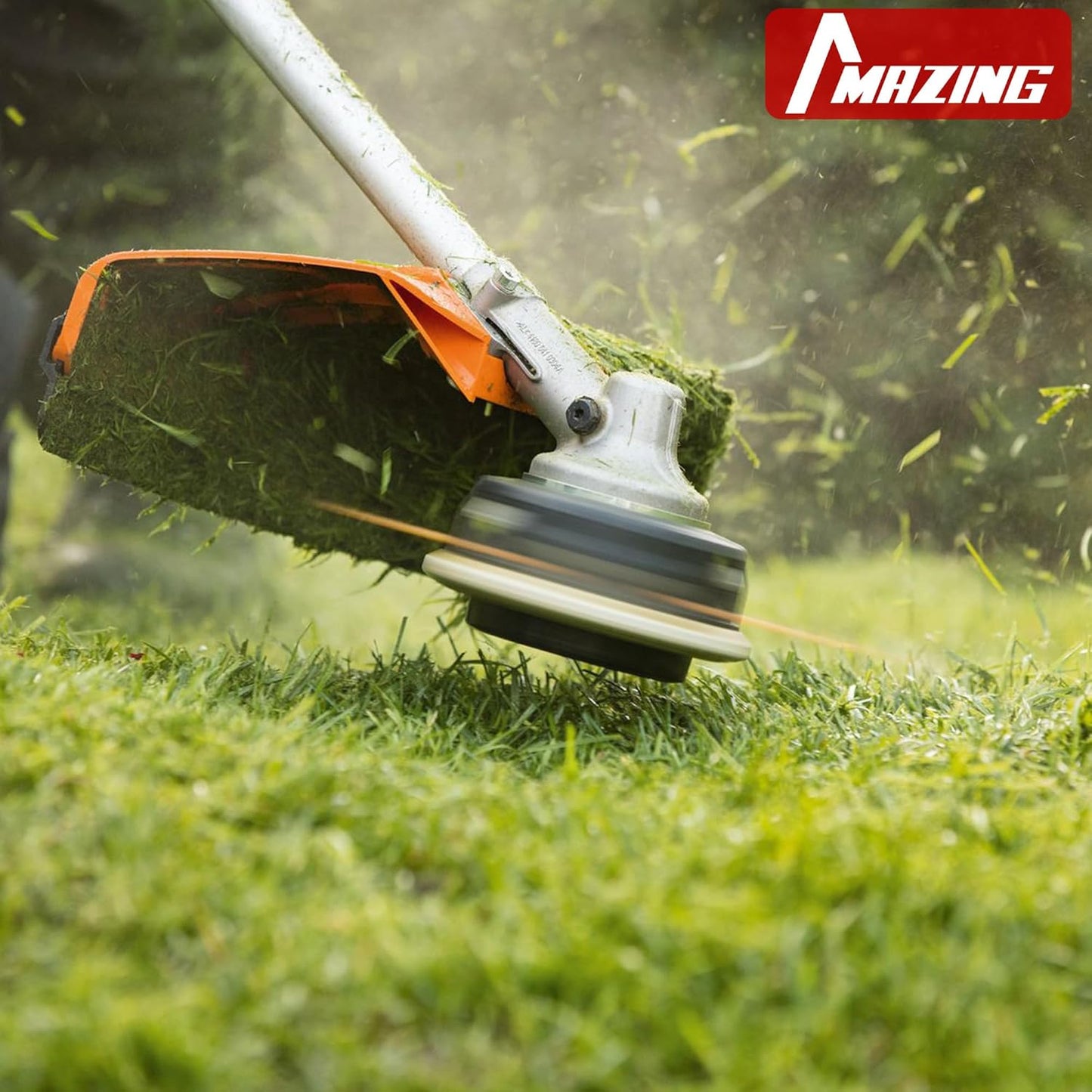 MAZING String Trimmer Line - 0.105 Inch Pentagonal Cutting | 3lb 885ft Premium Nylon Spool